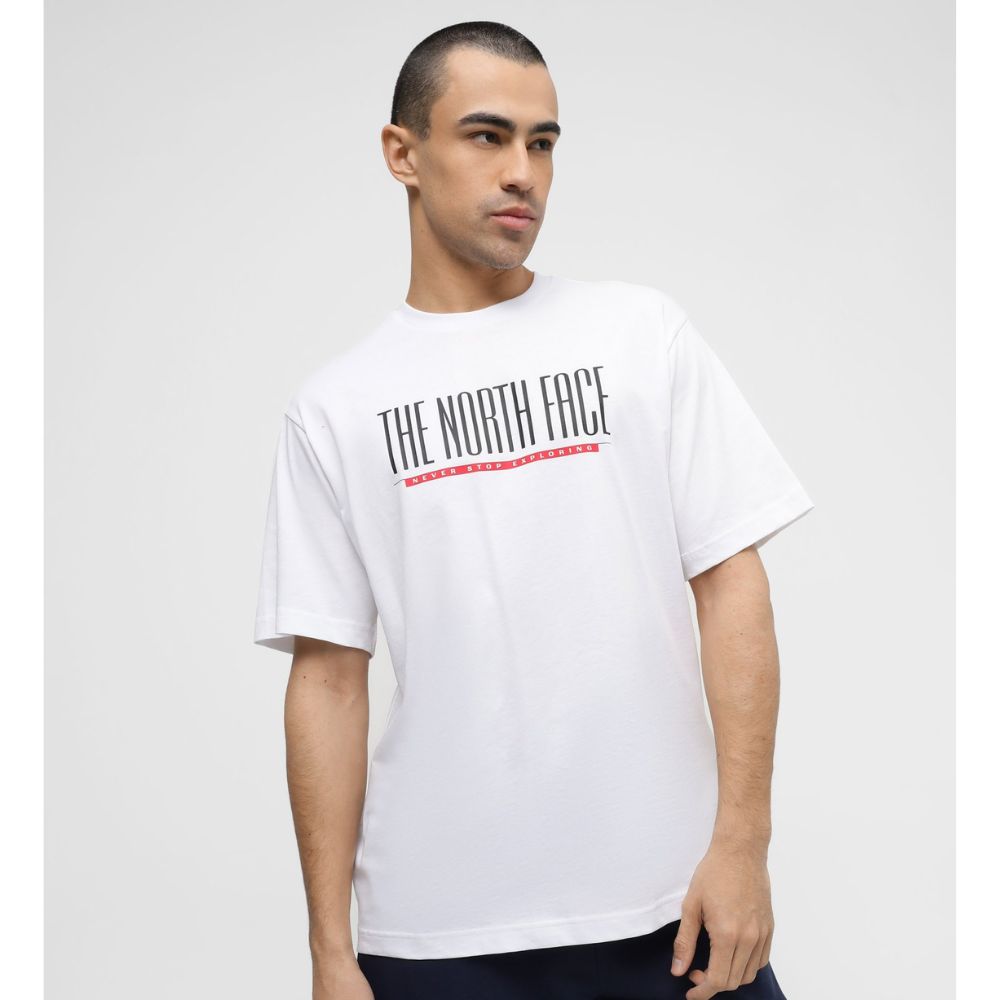 THE NORTH FACE MEN WHITE SHIRT